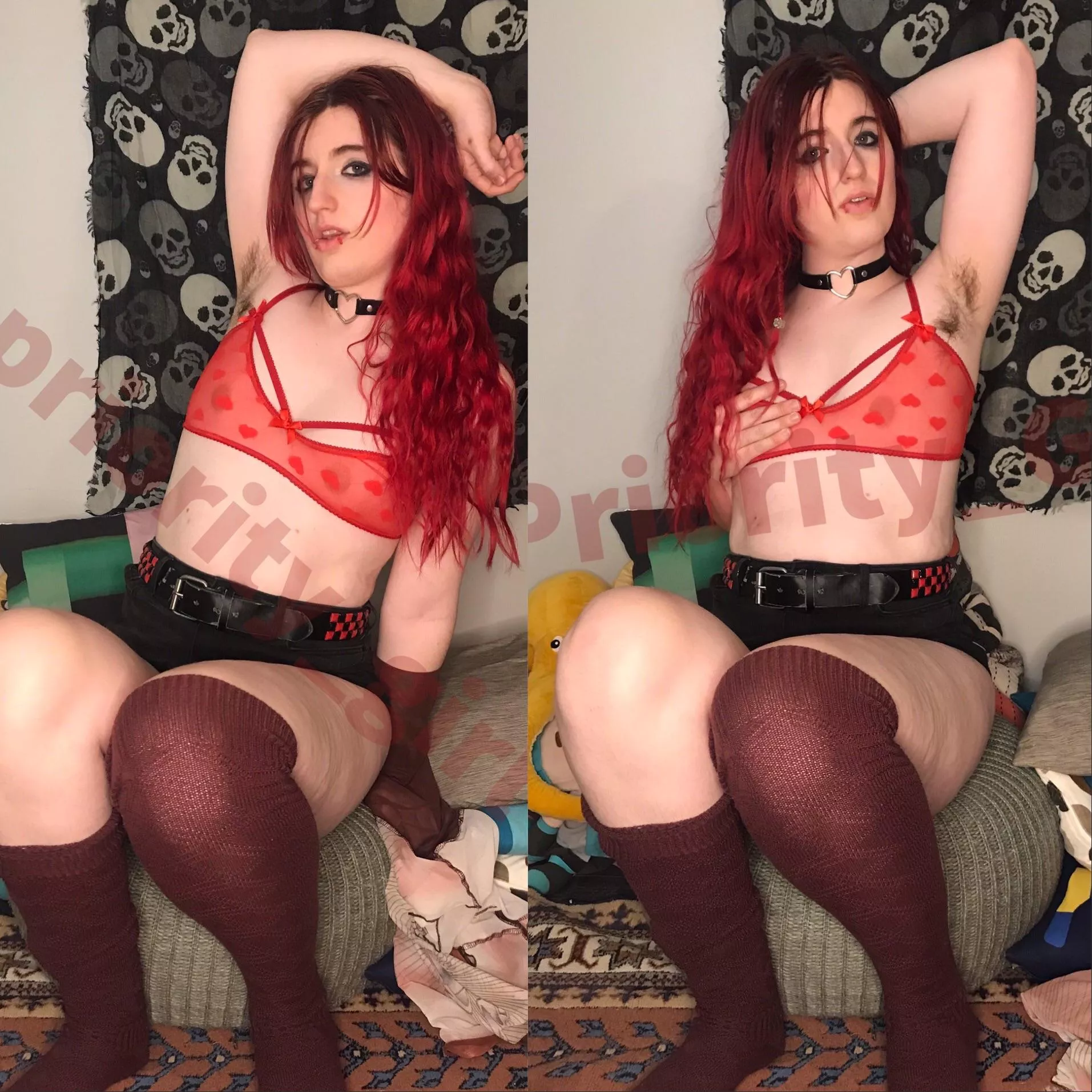 of course your new alt gf doesn’t shave…