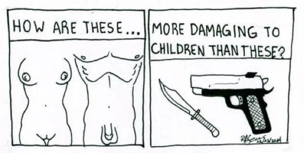 Offensive? (pictured)