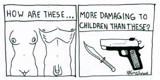 Offensive? (pictured)