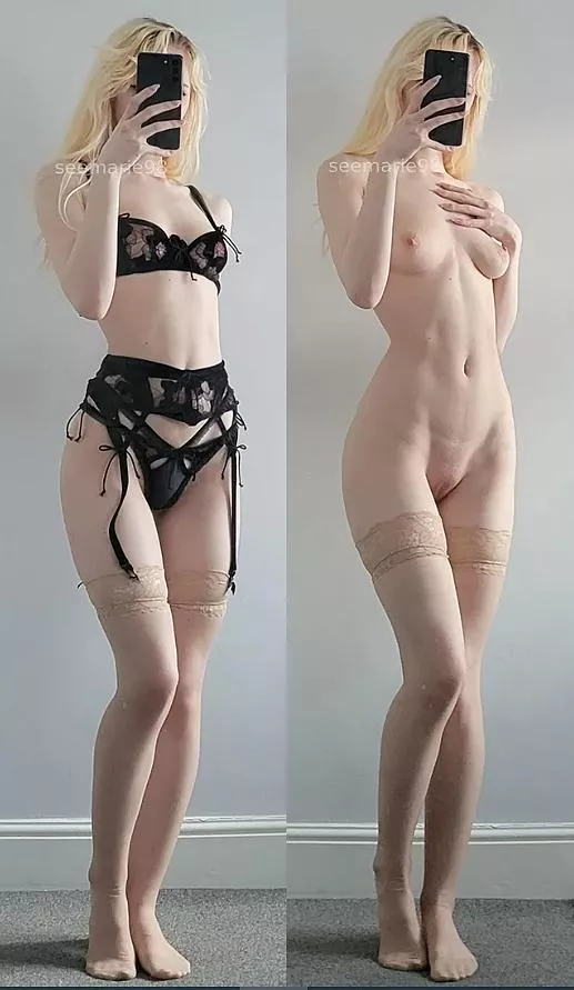 On/Off in my favourite lingerie :)