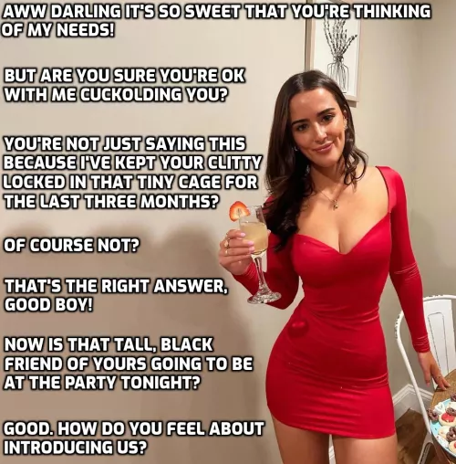 She knows exactly what she's doing.