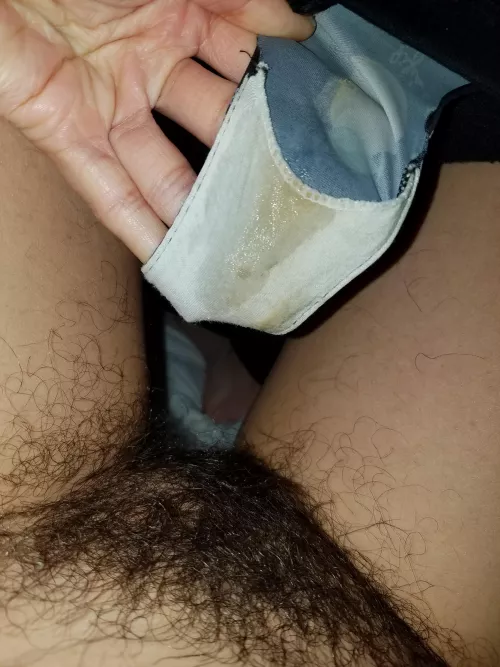 So wet before touching my pussy