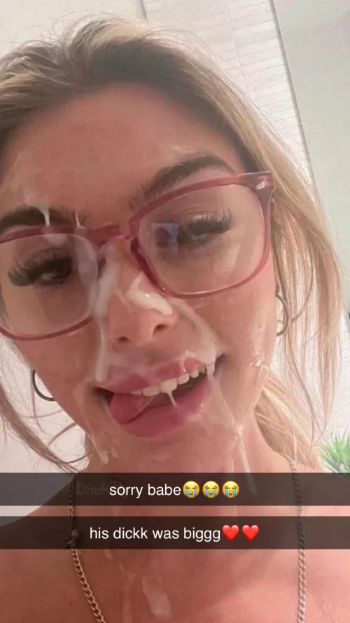 Sorry babe❤️ He was bigger