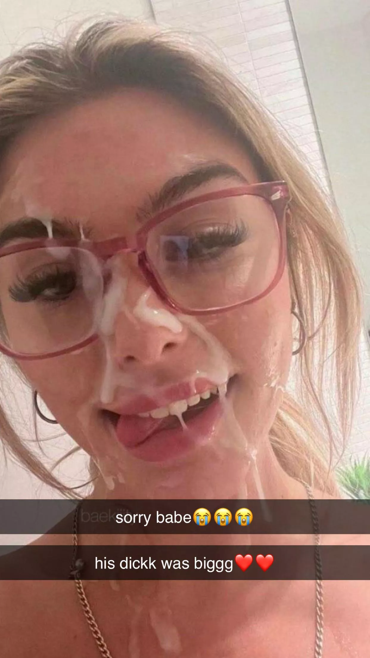 Sorry babe❤️ He was bigger