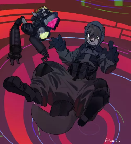 Space otter 🦦(art by me @haozhufu)