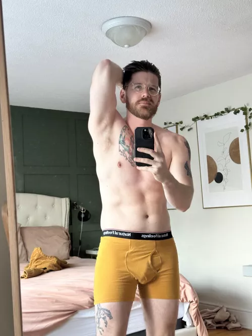 Strip tease after work…