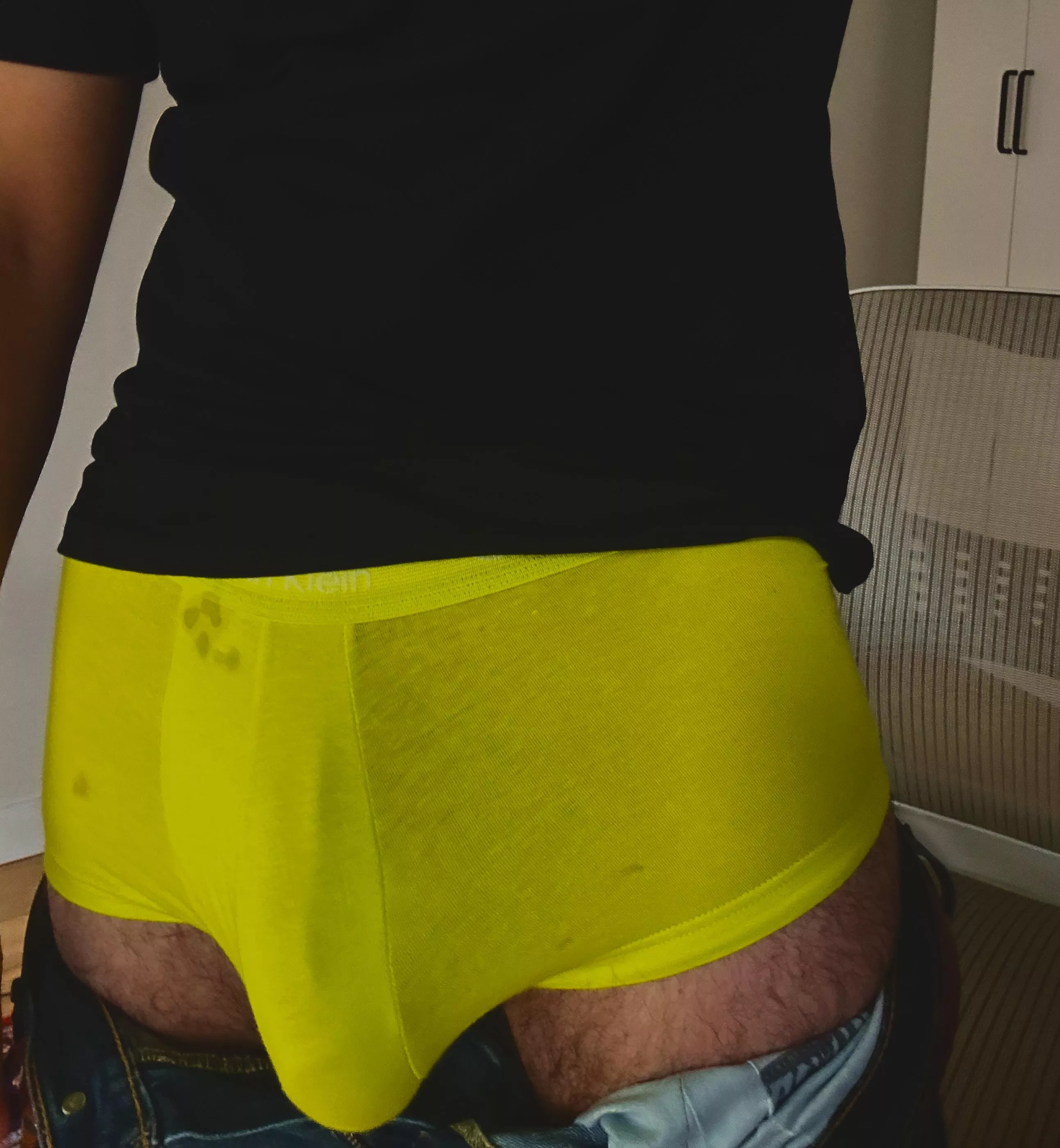 The veiny drippy mess I have to hide at work