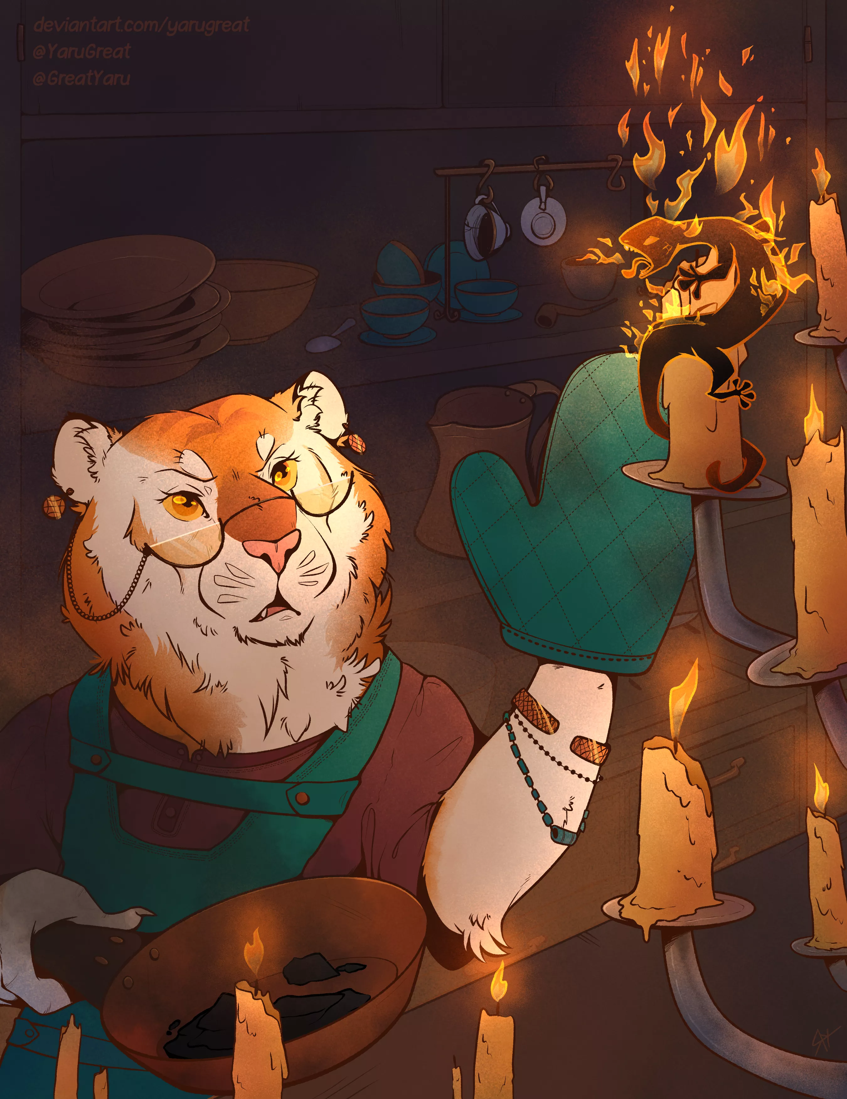 This impudent little thing!.. [art by me]