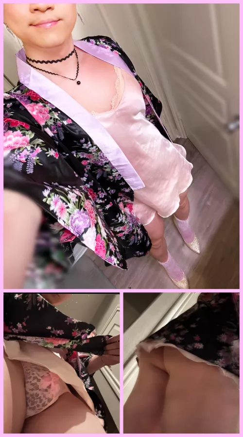 This is the destiny of asian boys. Dressing up as a sissy for White men