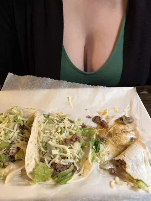 Titties or tacos for this milf?