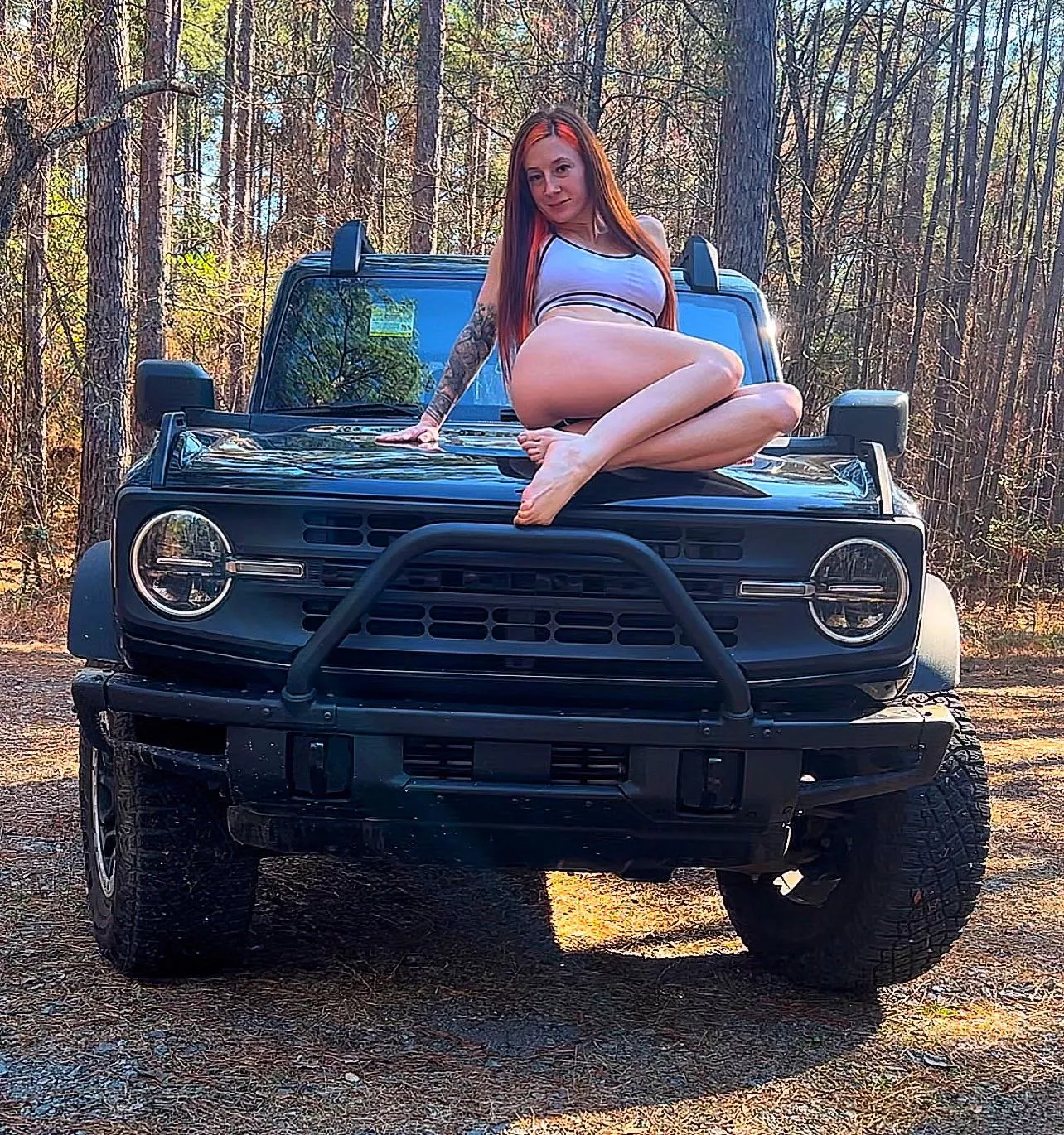 Wanna hit a back road with me baby