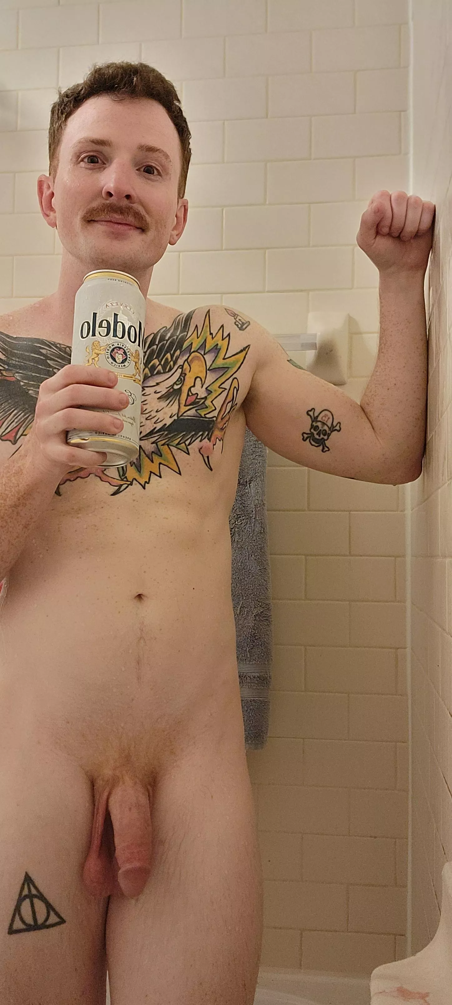 Wanna soak up the hot water with me? 