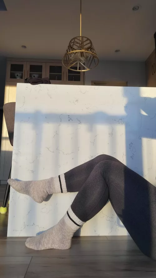 Warm and ready for you 🧦