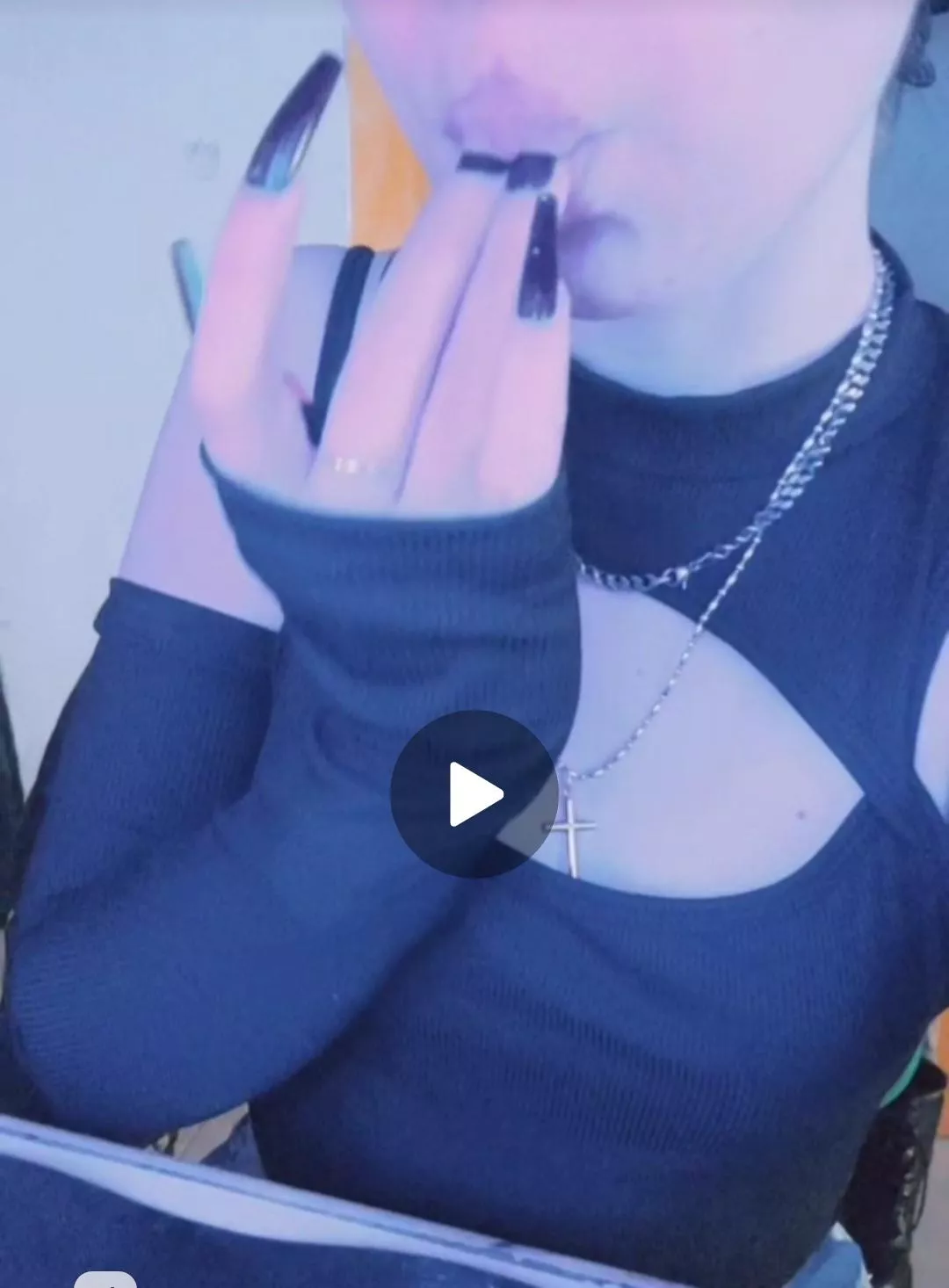 would you like to have this video where I lick my nails and fingers? dm me