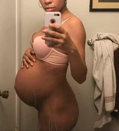 Would you still be rough with me this pregnant? 