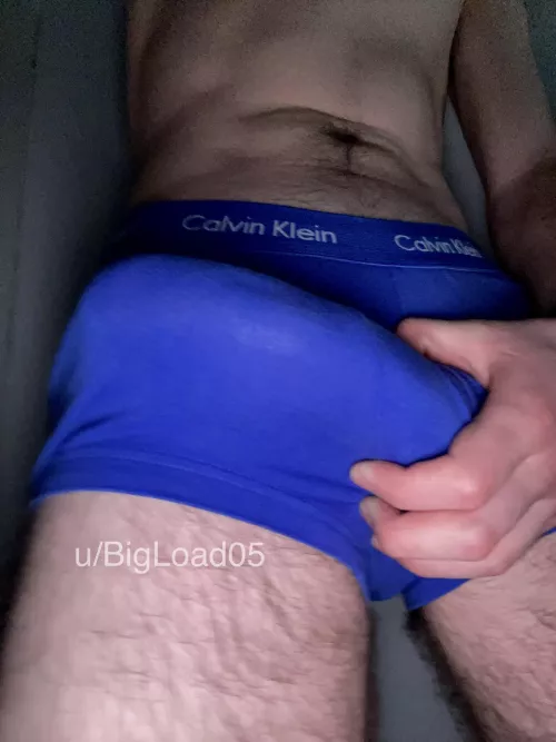 (18) who likes these blue briefs?