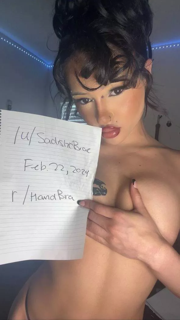 (18F) Verification was apparently not necessary lol... Oh well!