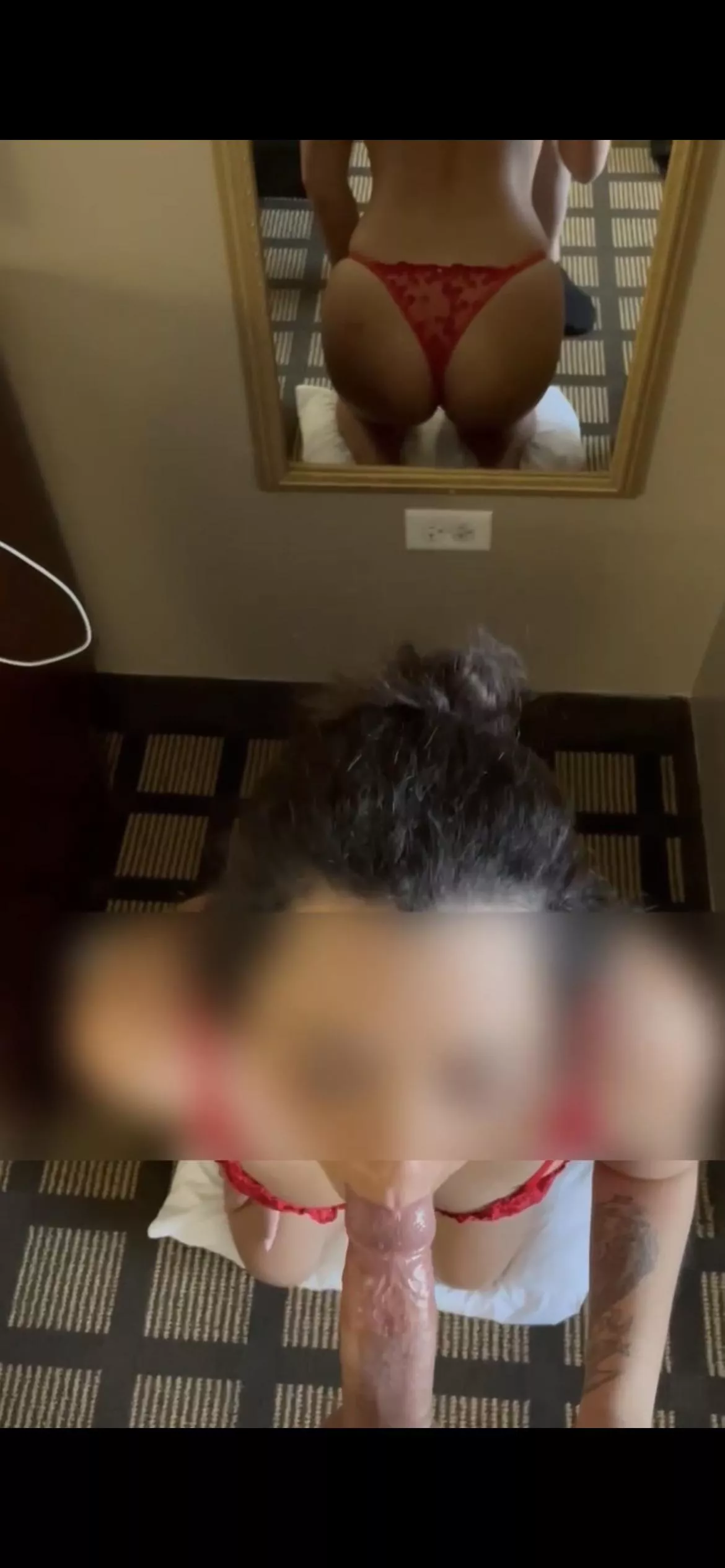 Always better to suck dick with a mirror behind you