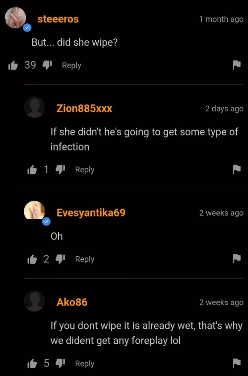 Asking the important questions! 