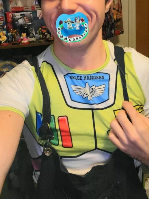 Buzz lightyear onesie I got 😊🍼