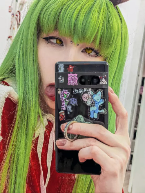 C.C. from Code Geass cosplay by kitich_ka