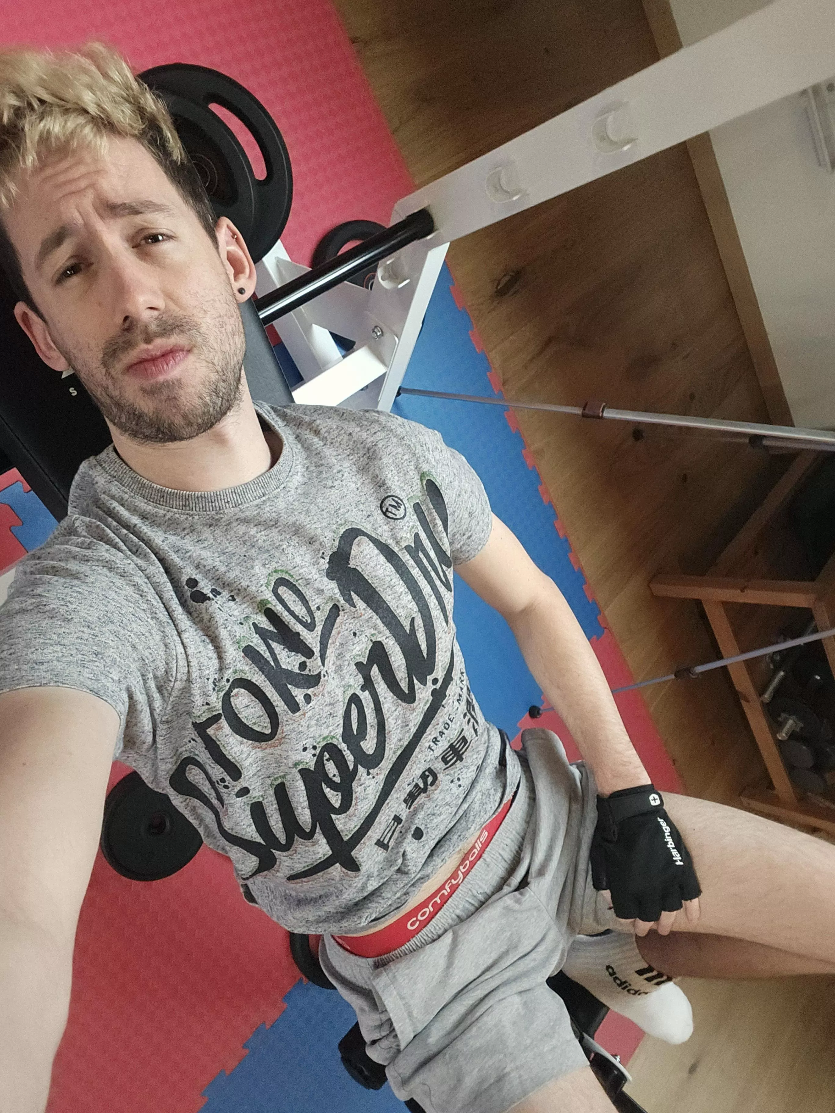 Get a home gym, itll be fun they said.  Get a home gym, itll be fun they said.