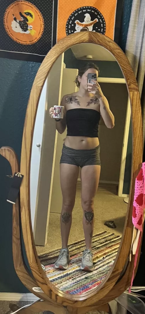 Grown (literally) to love being tall.