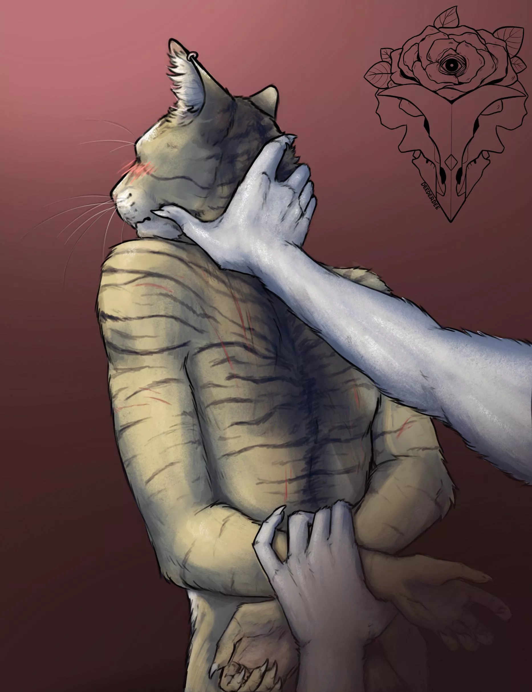 He loves being forced around (DeederdeeartAD)