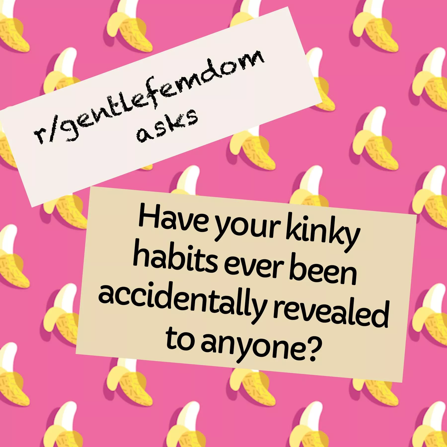 Here's the question of the week!