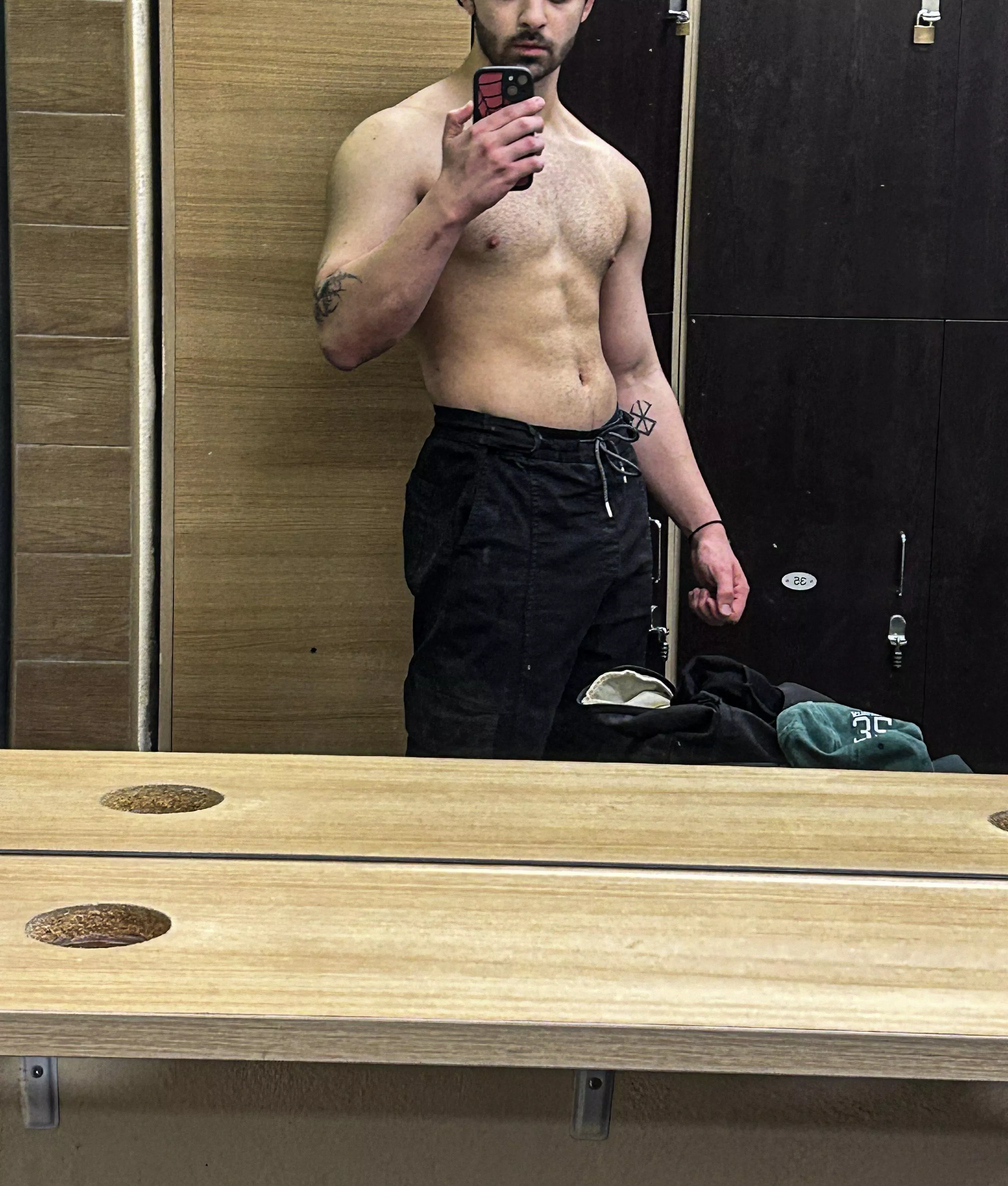 I do tend to show off more in the dms