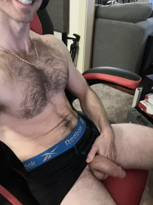 I wonder what would make him harder?