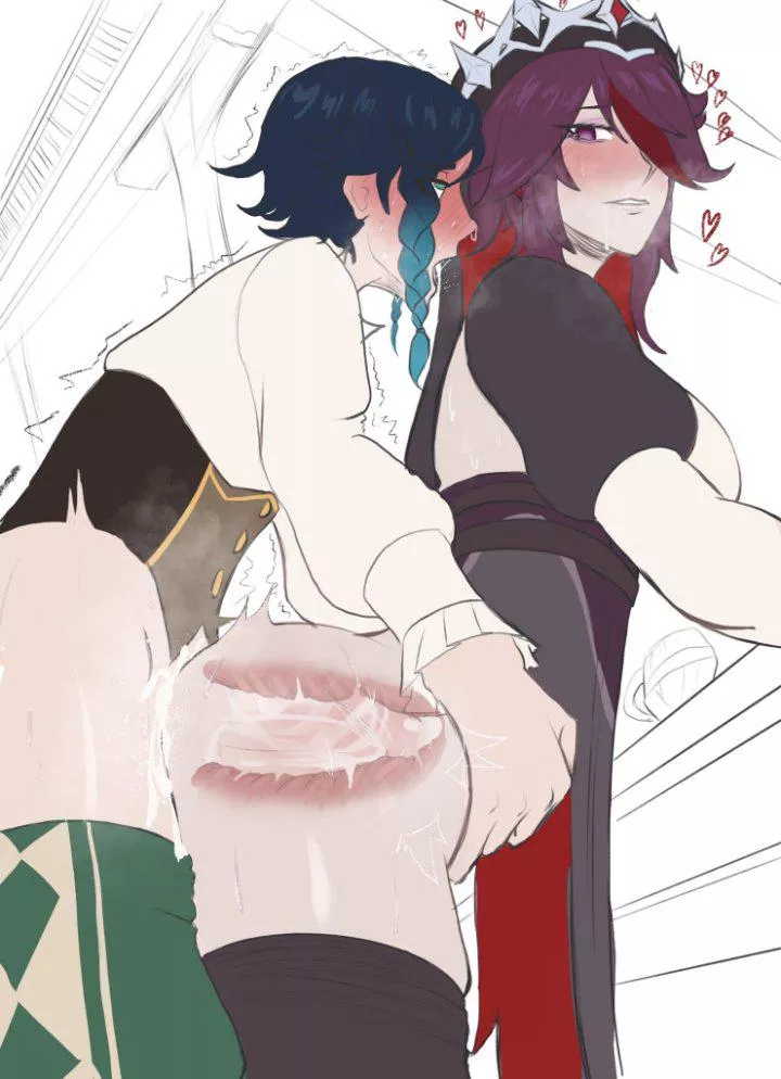 Imagine getting dommed by a Femboy~