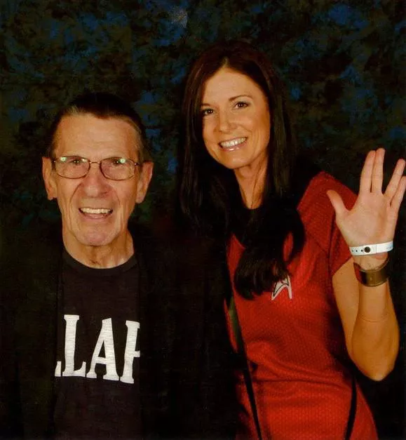 India & Leonard Nimoy