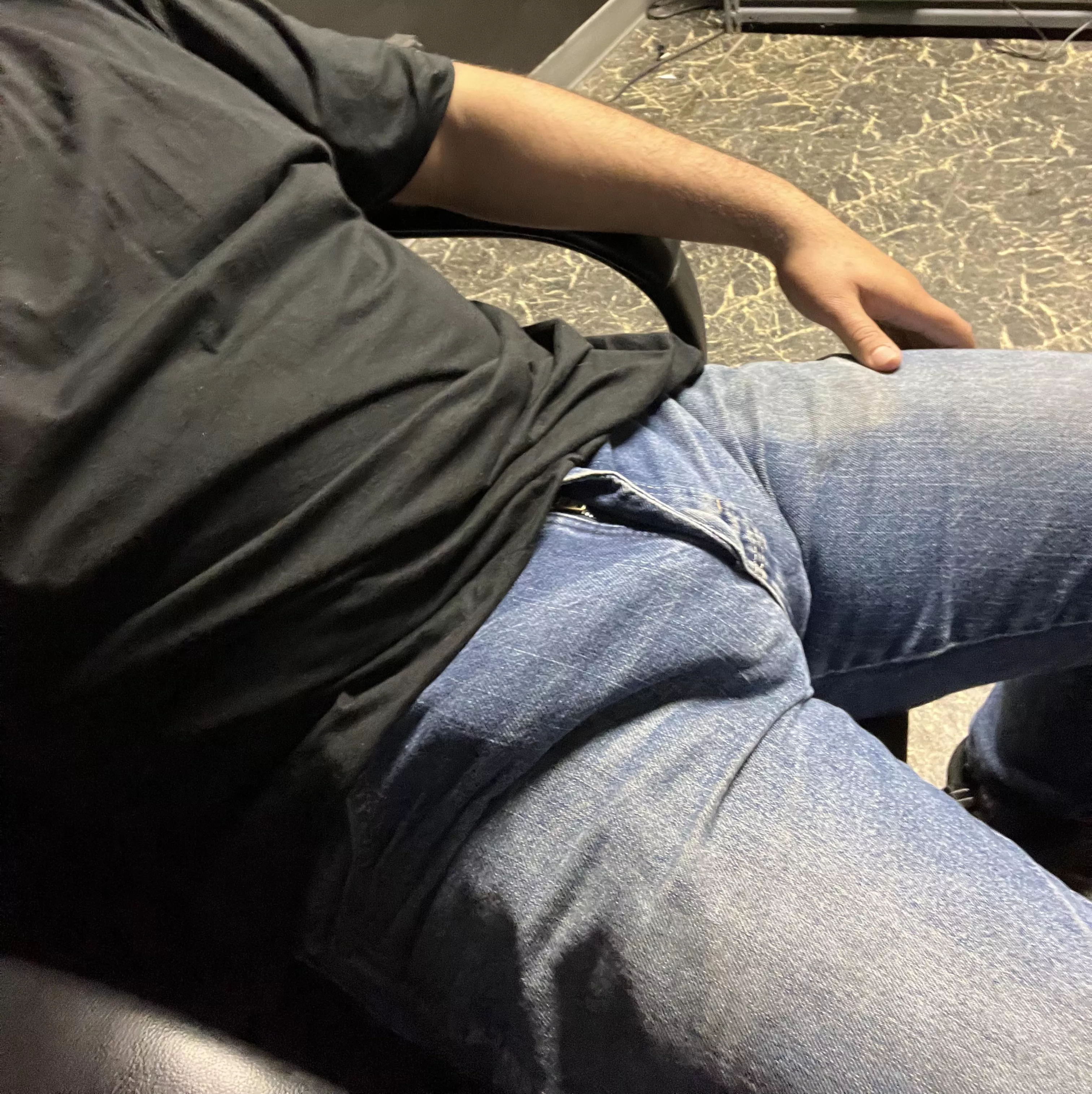 Milfs stare the most at my Jean bulge