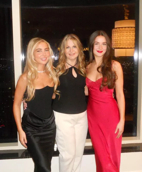 Mother and two daughters 