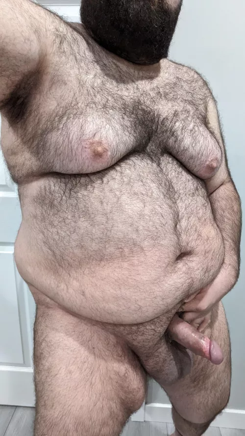 My body can keep you warm my hair not so much even if I am so hairy.