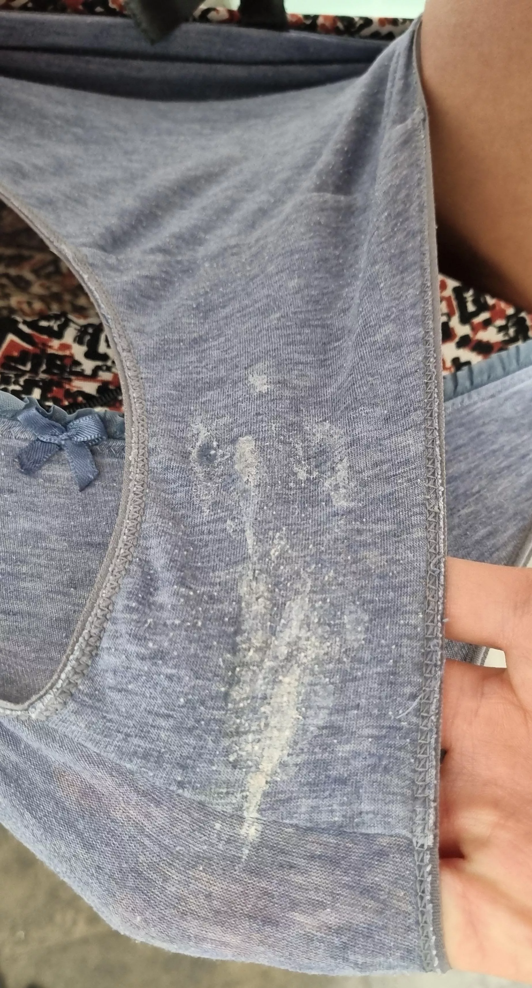 My dirty panties after all day <3