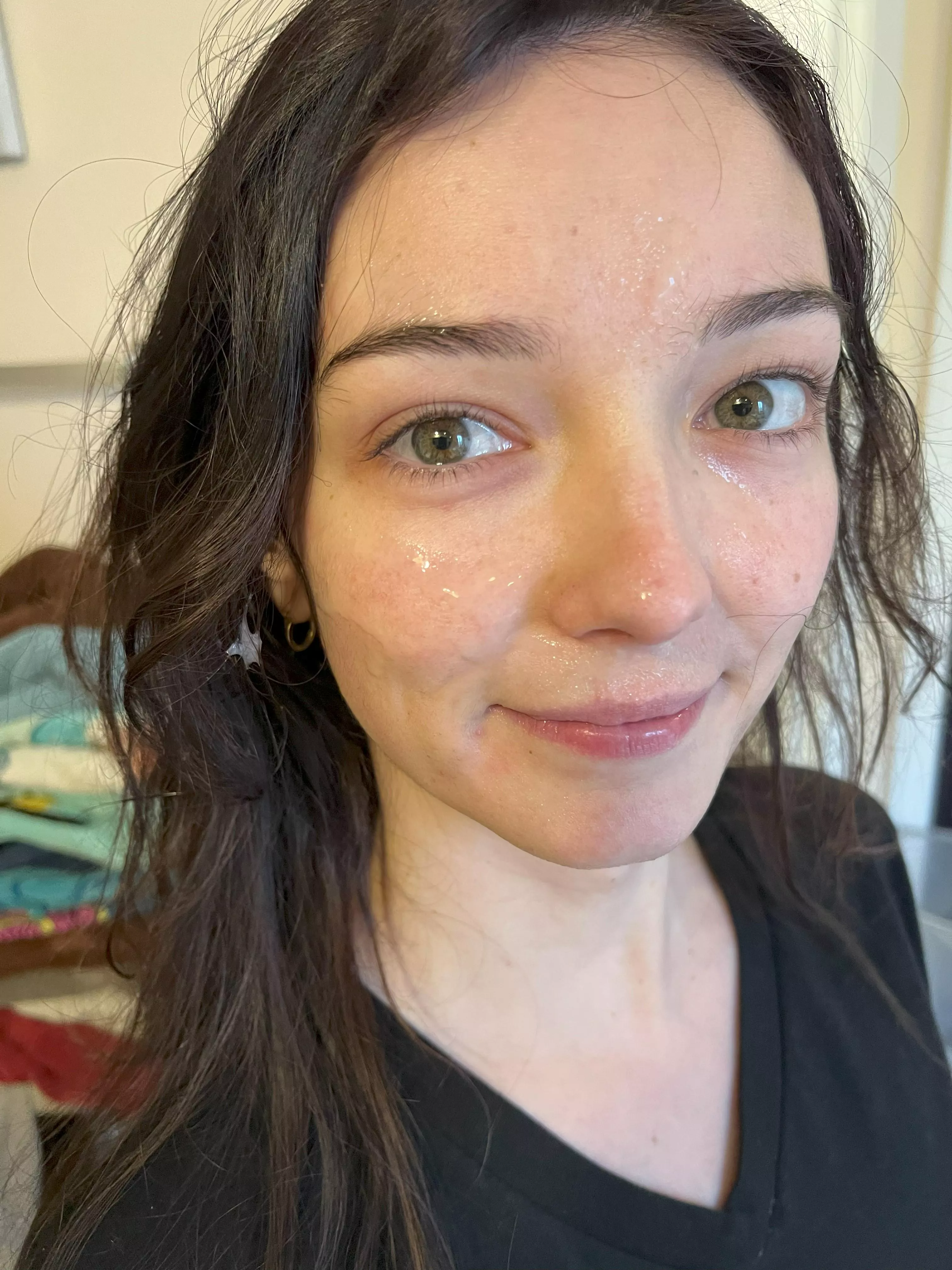 need you to lick up my face