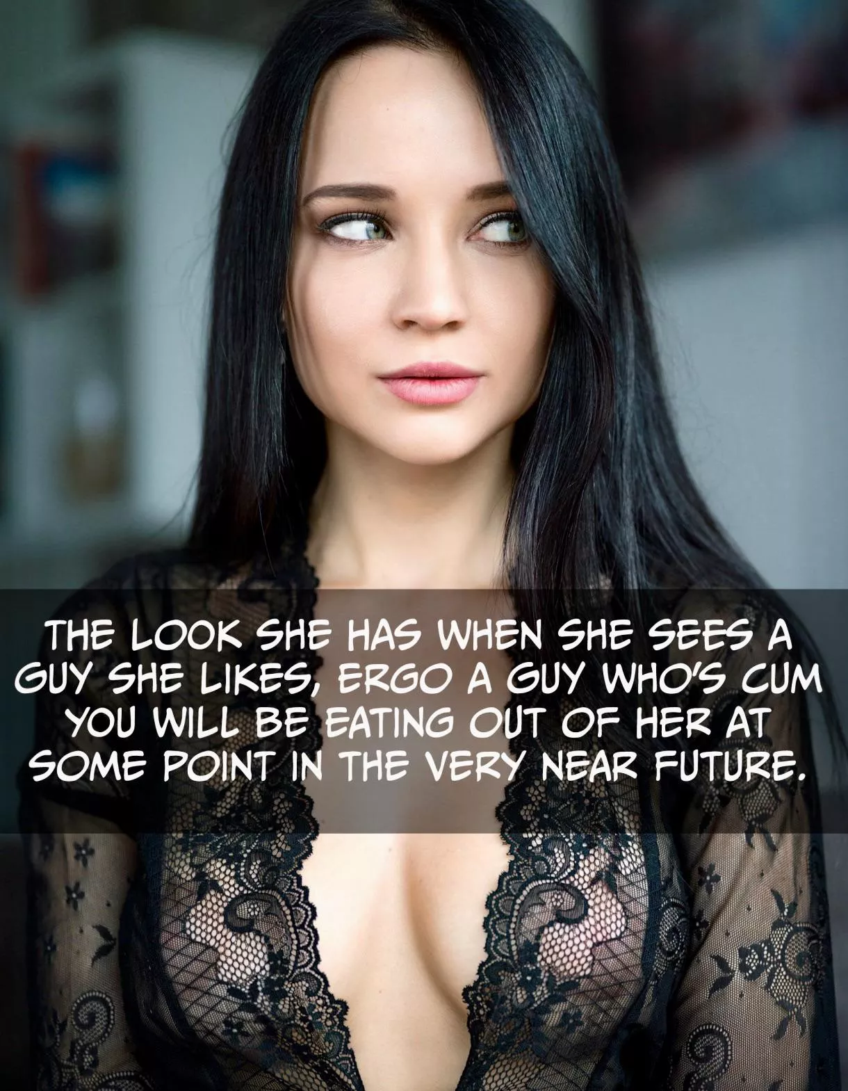 No matter who’s been there first, I’d eat her all day long. 