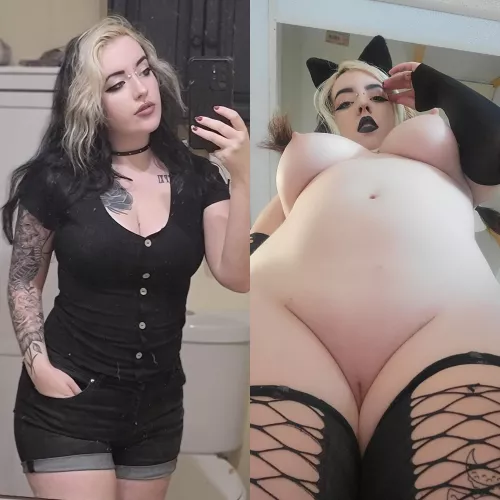 On our date vs when we get home 😈