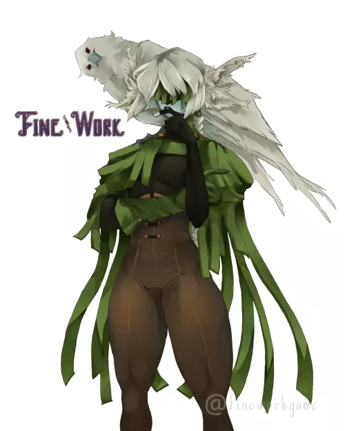 Our mysterious [OC] Andriss from our new game demo Fine Work!