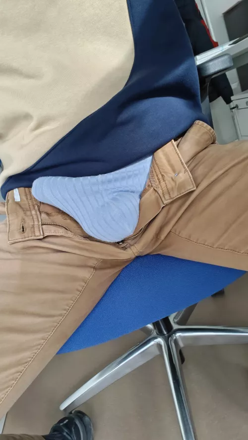 pants are getting tight in the office 