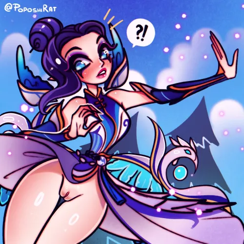 Porcelain Morgana is not wearing any panties ( Poposhirat )