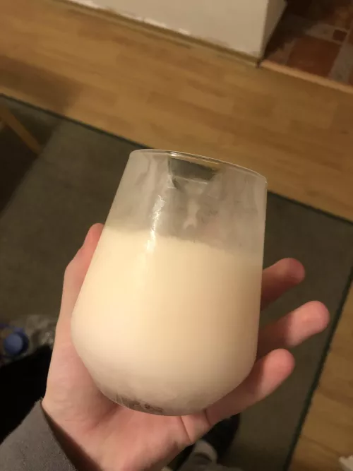 Remember the cum jar? Someone suggested i sell it and it didn’t find a home yet. Anyone interested? 