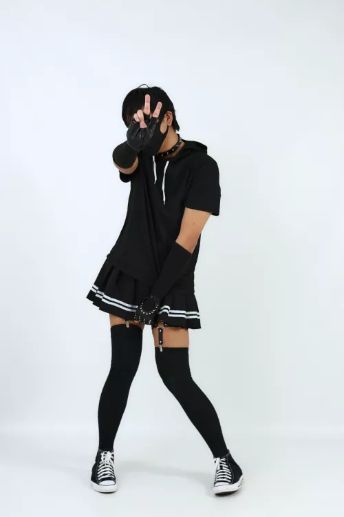 Rented a photo studio for an hour