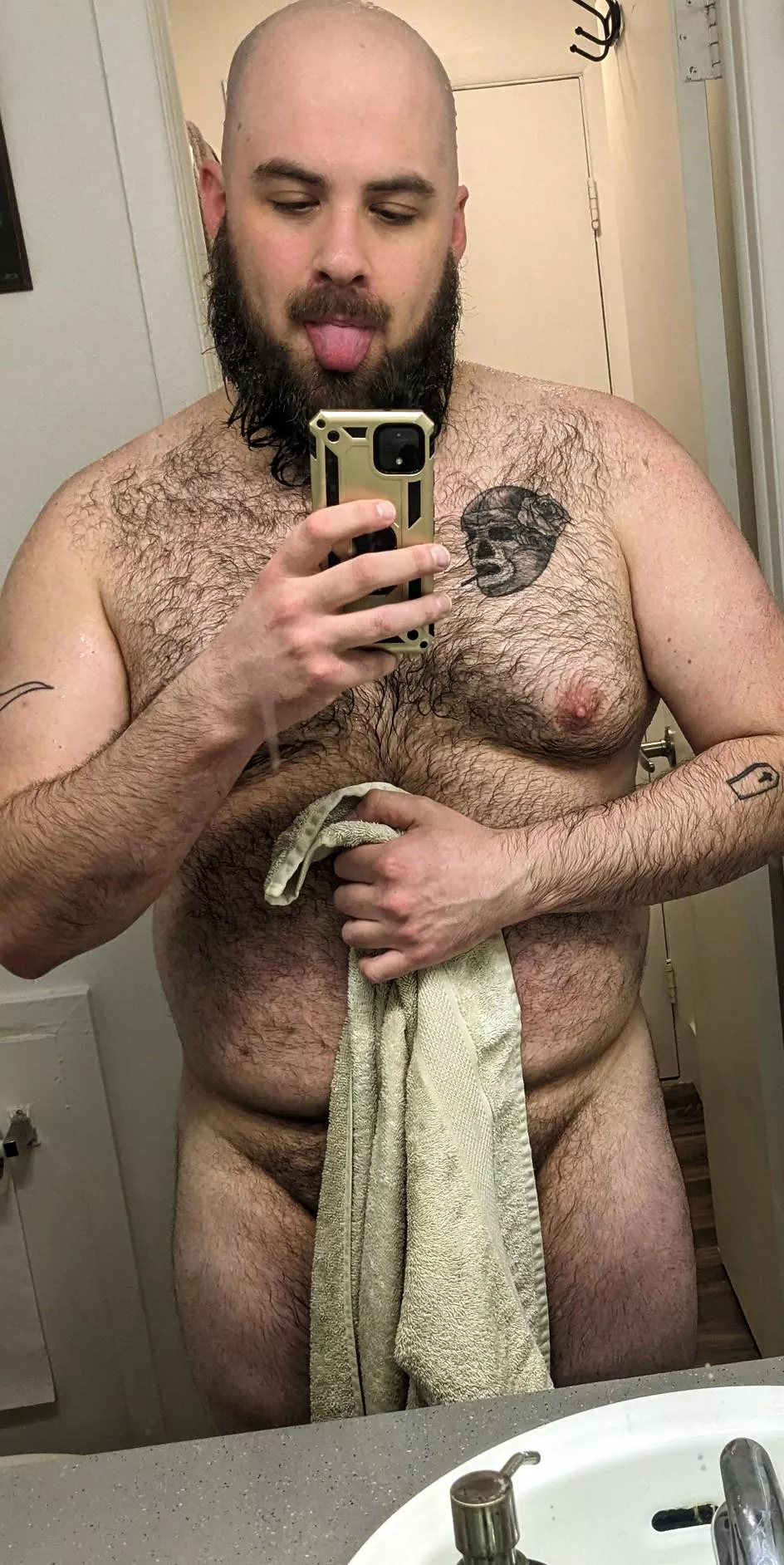 Should I get dressed after my shower?