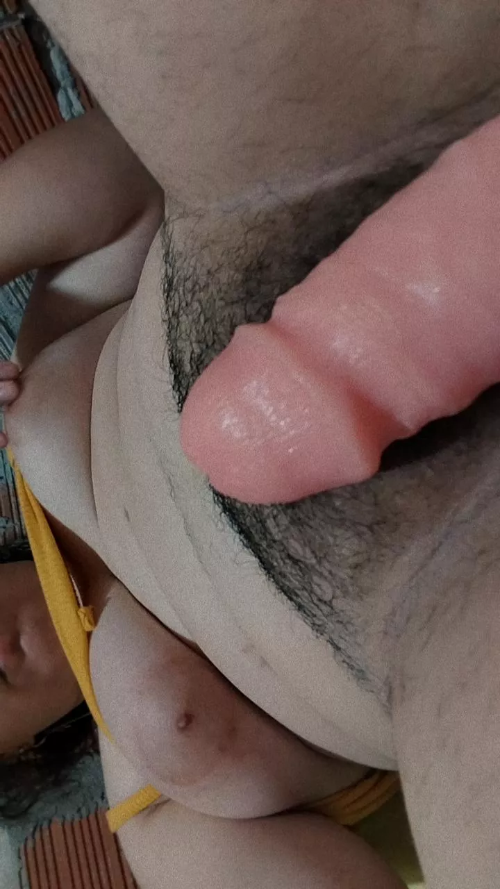 Should I pee on your cock baby?