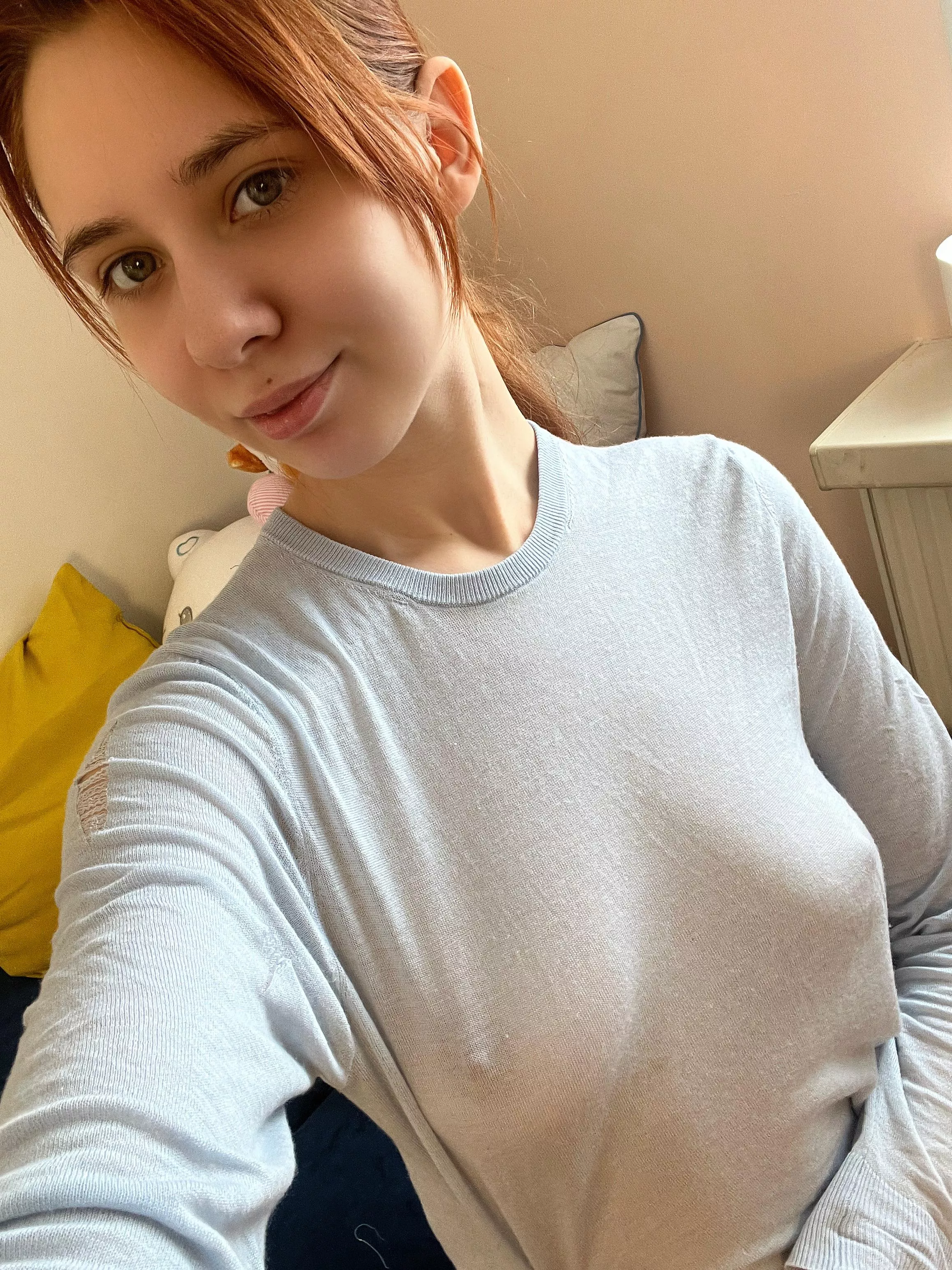 There's no need for a bra