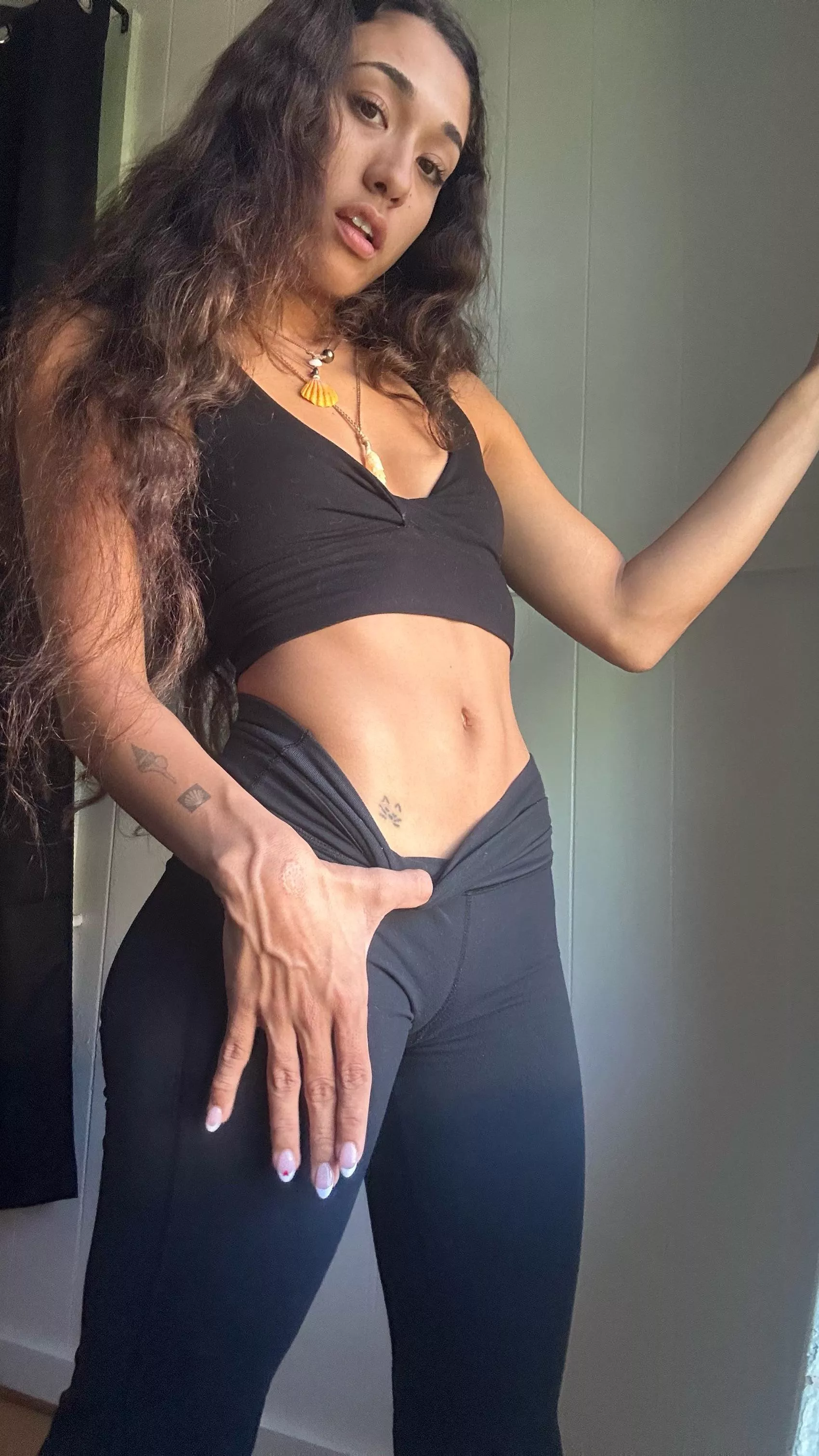 Toned tummies and croptops