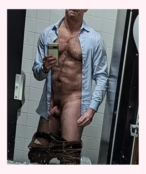 What your co-worker looks like under the office garb